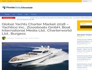 #1 Company in Global Yacht Charter Report | YACHTICO.com